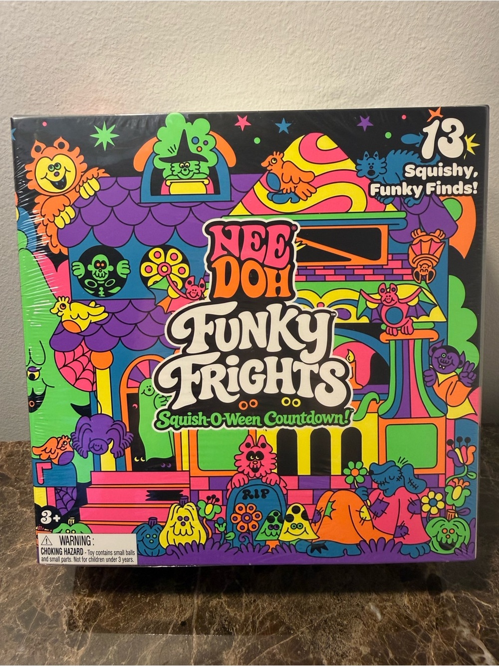 Nee Doh Funky Frights Squish-O-Ween Countdown - Multicolor